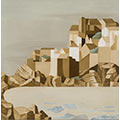 Krajobraz z Saint- Malo, 1930, ol., płotno, 91 x 91, Muzeum Narodowe w Poznaniu, nr inw. MNP Mp 1927