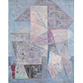Kompozycja niebieska, 1961, ol., płótno, 80.5 x 64.7, Muzeum Górnośląskie w Bytomiu, nr inw. MGB/Sz 7251, fot. W. Szołtys